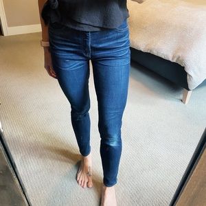 Madewell 10” High Rise Skinny Jeans Hayes Wash